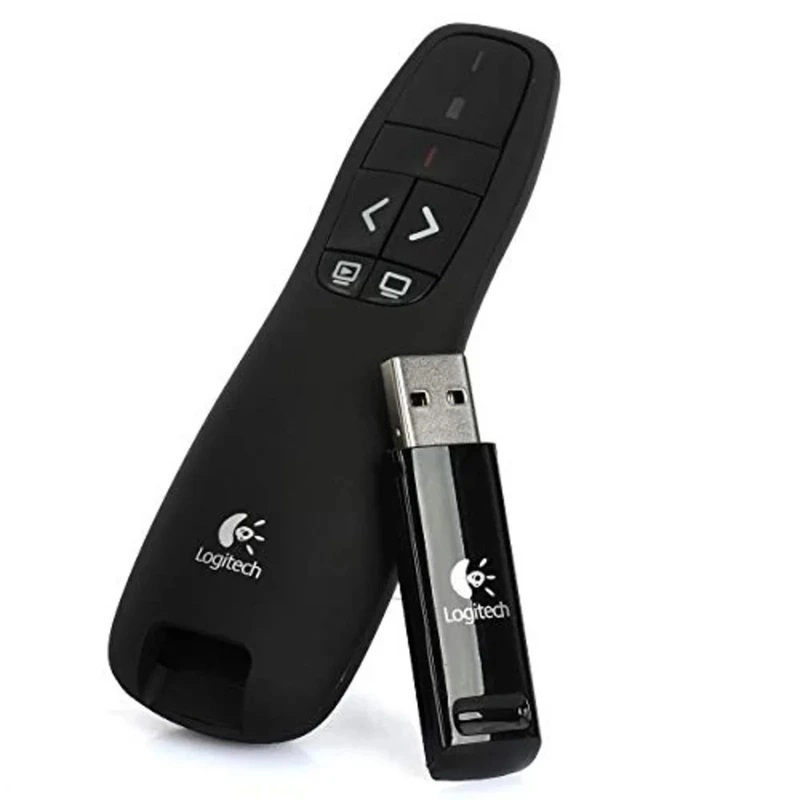 ریموت پاورپوینت بی‌سیم Logitech R400 Laser Presentation Remote موجود در سایت دیجی صبا